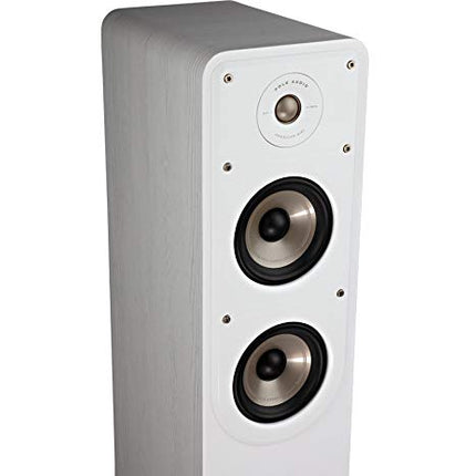 Polk Audio Signature S50E Floorstanding Speaker, HiFi Speaker for Music and Home Theater Sound, Passive Full Range Speaker, 20-150 Watts, 8 Ohms, High Res, 42Hz-40kHz (Piece)
