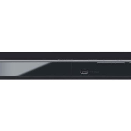 Panasonic DVD-S500EG-K Elegant DVD-mängija (mitme vormingu taasesitus xvid, MP3 ja JPEG, USB 2.0 ja SCART-ühendus, HDMI-ühendus puudub) must