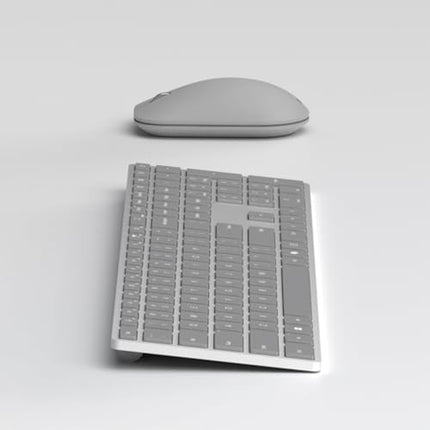 Microsoft Surface Keyboard (2nd Edition), compatible with Surface Pro or Surface Laptop, Bluetooth 4.0, Copilot button
