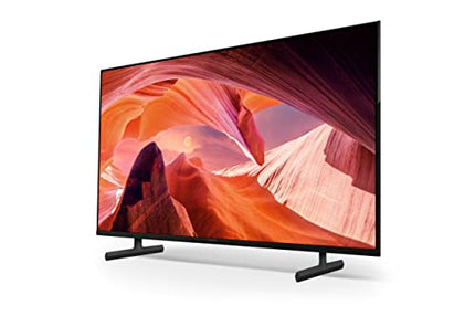 Sony BRAVIA, KD-50X80L, 50-tolline televiisor, LED, 4K HDR, Google TV, nutiteler, töötab Alexaga, BRAVIA CORE, TRILUMINOS PRO, HDMI 2.1, mängumenüü ALLM-iga