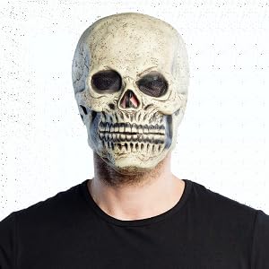 Boland - lateksist õudusmask täiskasvanutele, mask Halloweeniks ja karnevaliks, aksessuaar kostüümidele teemapidudel