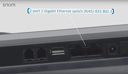Snom D385N IP-telefon, SIP-lauatelefon, 4,3-tolline TFT-värviline ekraan 480 x 272 pikslit, 12 SIP-identiteeti, sensoriga lüliti, USB, 48 isemärgistavat klahvi (12 füüsilist), must, 00004600
