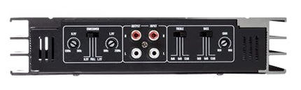 Excalibur X600.2 - 2-kanaliline autovõimendi - 2x 600-vatine Mosfeti HiFi sõiduki võimendi bassivõimendiga - maksimaalselt 1200 vatti - 2 oomi reguleeritav crossover.