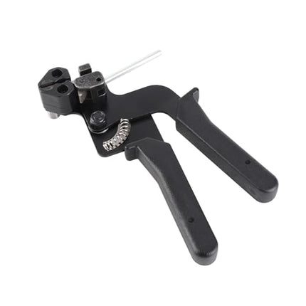 Estink stainless steel cable tie pliers, cable tie clamping and cutting tool, cutting width within 12 mm