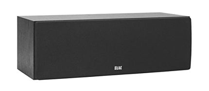 ELAC Debut 2.0 keskkõlar C5.2, kõlar muusika esitamiseks stereosüsteemi kaudu, 5.1 ruumilise heli süsteem, suurepärane heli ja kvaliteetne disain, kahesuunaline kõlar, must dekoor