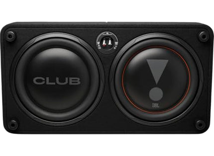 JBL Club 1200SSL 12” Passive Subwoofer Car Set, Down-Firing Closed Flat Enclosure with Passive Membrane, Robust and Space-Saving - 1200W Car Subwoofer Passive with Aluminum Driver for Precise Bass