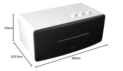 EDIFIER D12 kompaktne stereo kõlarisüsteem (70W) Bluetooth 5.0 ja infrapuna puldiga - ideaalne söögituppa, kööki, töökohale.