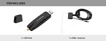 XTRONS DAB+ USB 2.0 digitaalne DAB+ raadiotuuneri vastuvõtjapulk AINULT XTRONS Android autoraadiole
