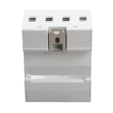 Keenso Home Surge Protector, 4P 220V 40KA Home DIN Rail Surge Arrester Low Voltage Protection Surge Protector for Lightning Protection