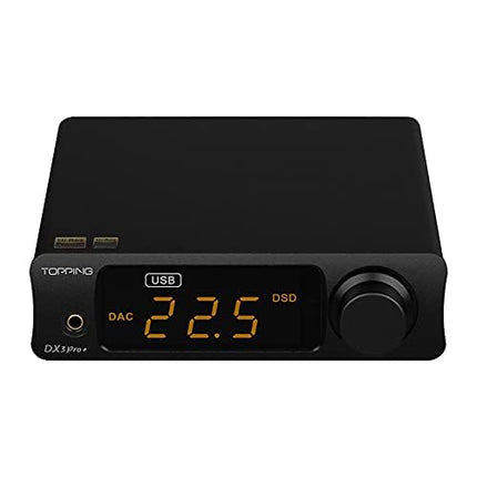 Topping DX3 Pro+ ES9038Q2M Bluetooth 5.0 LDAC helidekooder DSD512 DAC võimendi NFCA kõrvaklapivõimendi (eelvõimendi)