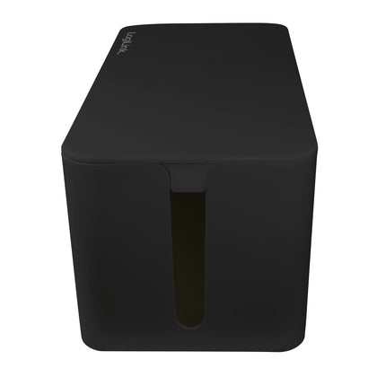 LogiLink KAB0062 - Cable box large (407 x 157 x 133.5 mm), black