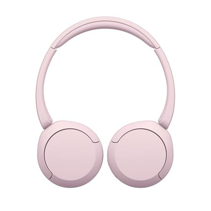 Sony WH-CH520 juhtmevabad Bluetooth-kõrvaklapid, kõrge helikvaliteet, kerge disain, kuni 50 tundi aku tööiga, kiire laadimine, ekvalaiser, selge kõnekvaliteet, iOS ja Android - roosa