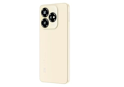 ZTE nutitelefon Blade V60 VITA 2024 (16,76 cm (6,6 tolli) HD+ ekraan, 4G LTE, 4 GB muutmälu ja 256 GB sisemälu, 50 MP põhikaamera ja 8 MP esikaamera, kahe SIM-kaardiga kaamera, Android 13) kuldne