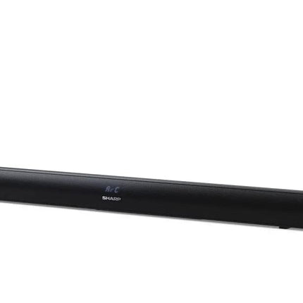 SHARP HTSB147 2.0 Soundbar 150W (USB, Bluetooth, HDMI, Optical, AUX-In (3.5mm), width: 92cm) slim design, LED display, black