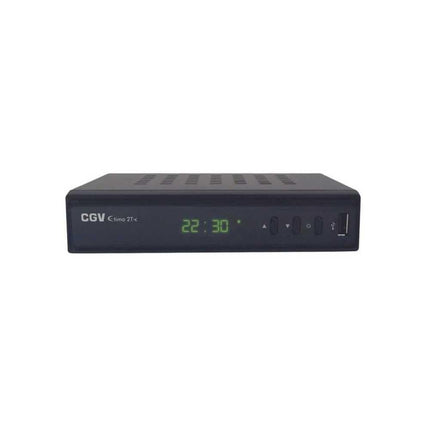 CGV etimo 2T-C DVB-T vastuvõtja/salvesti (DVB-T) must