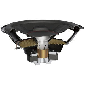 Pioneer TS-WX306T bassrefleks-subwoofer lamp-korpuses (1300 W), 30 cm, must, sisendvõimsus 350 W, IMPP membraan