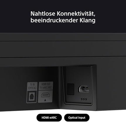 Sony BRAVIA Theatre Bar 6 bassikõlariga (3.1.2-kanaliline ruumiline heli, ülespoole suunatud kõlarid, Dolby Atmos, DTS:X, AI Voice Zoom 3 BRAVIA teleri kaudu, DSEE muusika esitamiseks) must