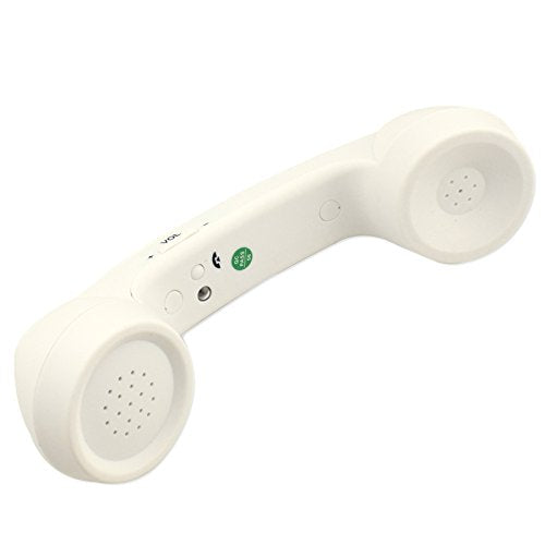 Nautige ainulaadset juhtmevaba retrohõngulist telefonitoru ja juhtmega kiirguskindlaid kõrvaklappe mobiiltelefonile mugavate kõnede tegemiseks.