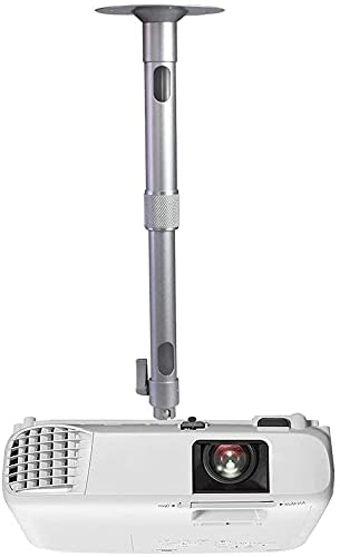 Drsn universaalne projektori laekinnitus - reguleeritava kõrgusega 35–60 cm - kandevõime 5 kg - 360° pööratav, projektori kinnitus lakke/seinale, kaablihaldus, alumiiniumisulam