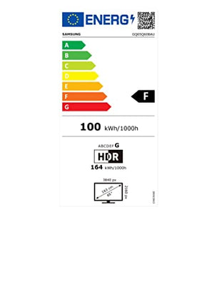 Samsung QLED 4K Q60B 65-tolline teler (GQ65Q60BAUXZG, Saksa mudel), Quantum HDR, Quantum Processor Lite 4K, Multi View, nutiteler [2022]