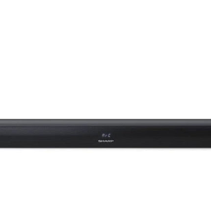 SHARP HTSB147 2.0 Soundbar 150W (USB, Bluetooth, HDMI, Optical, AUX-In (3.5mm), width: 92cm) slim design, LED display, black