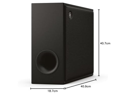 YAMAHA SW-X100A juhtmevaba subwoofer soundbarile True X seeria ruumiline süsteem 100W must