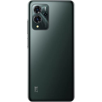 ZTE nutitelefon Blade V40 Pro (16,94 cm (6,67 tolli) FHD+ ekraan, 4G LTE, 6 GB muutmälu ja 128 GB sisemälu, 64 MP põhikaamera ja 16 MP esikaamera, kahe SIM-kaardiga, Android 11) roheline, 123400701023