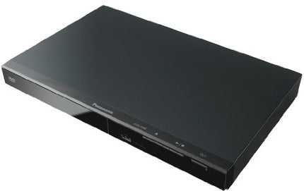 Panasonic DVD-S500EG-K Elegant DVD-mängija (mitme vormingu taasesitus xvid, MP3 ja JPEG, USB 2.0 ja SCART-ühendus, HDMI-ühendus puudub) must
