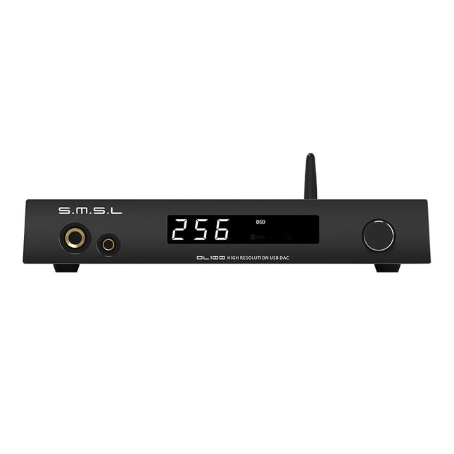 SMSL DL100 helidekoodri kõrvaklapivõimendi, 4 x CS43131 kiip, HDMI (ARC) saab kasutada teleri jaoks, kaherežiimiline ISB, 6,35 mm + 4,4 mm kahekordne kõrvaklapiväljund, XLR tasakaalustatud + RCA väljund, täisfunktsionaalne