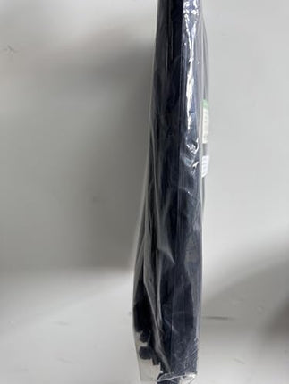 XINGO 1000 tk mustad kaablisidemed, 200 mm x 4,8 mm, 22,7 kg tõmbetugevusega, UV-kindlad, iselukustuvad kaablisidemed sise- ja välistingimustes kasutamiseks