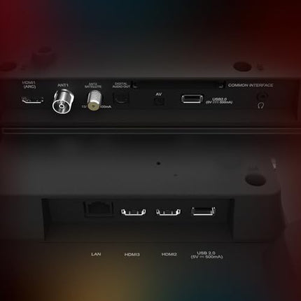 CHIQ TV 40-tolline QLED Google TV, HDR10, WiFi, Google Play, raamita disain, Dolby Audio, Chromecast, DBX-TV, kolmekordne tuuner (DVB-T2/C/S2), hotellirežiim