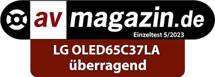 LG OLED65C37LA televiisor 165 cm (65-tolline) OLED evo televiisor (nutiteler, heleduse võimendaja, 120 Hz) [mudeliaasta 2023]