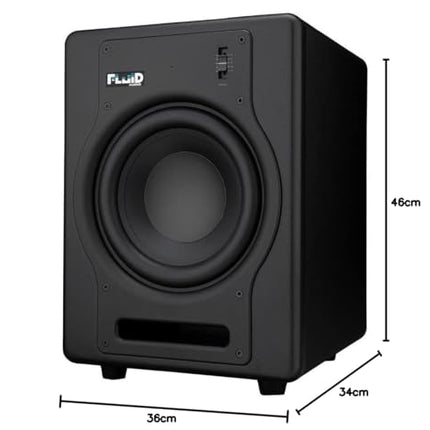 Fluid Audio F8S (piece) Active Studio Subwoofer | NEW