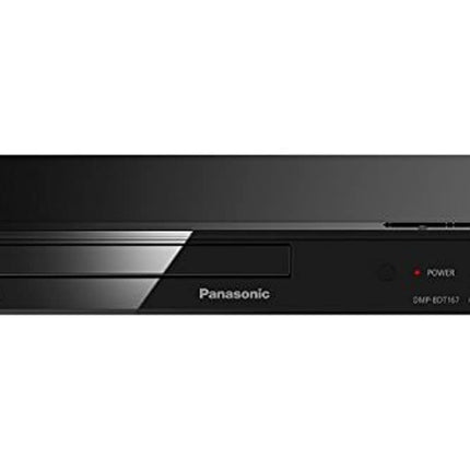 Panasonic DMP-BDT167EF Blu-Ray-Player 3D Schwarz DVD/Blu-Ray player - DVD/Blu-Ray Players (NTSC,PAL, 1080p, DSD,DTS-HD Master Audio,Dolby Digital,Dolby Digital Plus,Dolby TrueHD, 5.1 Kanäle, AVCHD,BDMV,MKV,MPO,XVID, AAC,ALAC,FLAC,MP3,WAV,WMA)