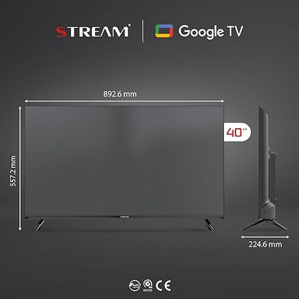 Voogesitussüsteem – nutiteler 40", FULLHD, HDR10, raamita, Google Assistant, Chromecast integreeritud – mudel S40GTF2 (2024)
