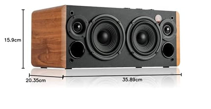 EDIFIER D12 kompaktne stereo kõlarisüsteem (70W) Bluetooth 5.0 ja infrapuna puldiga - ideaalne söögituppa, kööki, töökohale.