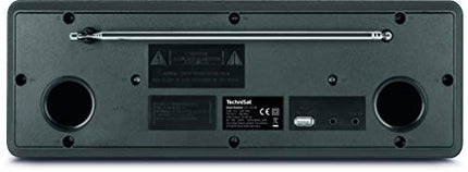 TechniSat DIGITRADIO 371 CD IR - Stereo internetiraadio (DAB+, FM, CD-mängija, Wi-Fi, Bluetooth, värviline ekraan, USB, AUX, kõrvaklapipesa, äratuskell, 10 vatti, kaugjuhtimispult), must/hõbedane