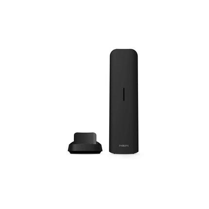 Philips M4701B/12 Cordless DECT Phone, 4.6 cm (4.6 inches), LCD Display, Backlight, 50-Number Dial, Speakerphone, Programmable Keys, HQ Sound – Black (Compatible: ES