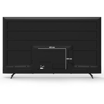 TEEVIEW TV65QQG-EU 55" Google Smart QLED 4K UHD TV, Wi-Fi, Bluetooth, 3x HDMI, Triple Tuner, Voice Control, Integrated Streaming Apps