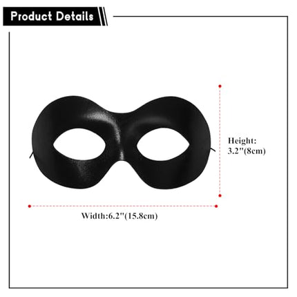 Cupimatchi maskiballi mask, mask, täiskasvanute kostüüm, must mask, karnevali ja halloweeni kostüümi aksessuaar