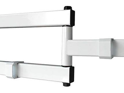 Universaalne seinakinnitus telerile, valge, pööratav ja kallutatav, 3D HD LED LCD-teleritele, 15'-55' tolli, VESA 75 100 200x100 200. Mudel: S89W.