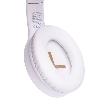 PowerLocus Bluetooth kõrvaklapid, juhtmevabad kõrvaklapid 3 ekvalaiseri režiimiga, 60 tundi mänguaega, Hi-Fi stereo kokkupandavad peakomplektid mikrofoniga, mäluvahust kõrvapadjad ja riidest peavõru mobiiltelefonidele/reisidele/arvutile