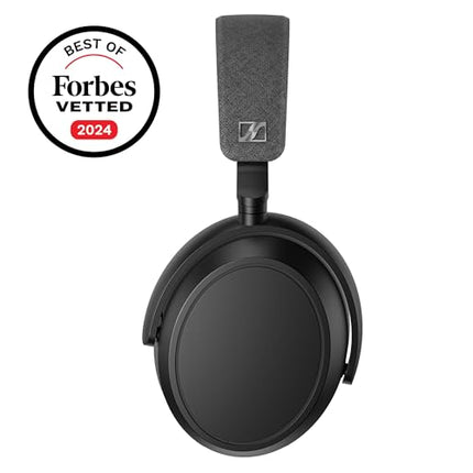 Sennheiser MOMENTUM 4 juhtmevabad Bluetooth-kõrvaklapid - adaptiivse mürasummutusega kristallselgete kõnede jaoks - 60 tundi aku tööiga - kohandatav heli, kerged ja kokkupandavad - mustad