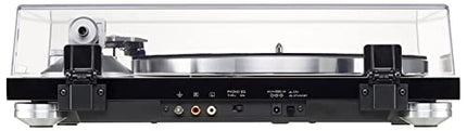 Teac TN-4D-SE analoog otseülekandega plaadimängija (SAEC toonarm, valatud alumiiniumist plaat, integreeritud phono EQ võimendi) must