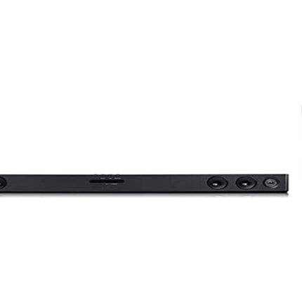 LG SQC2 2.1 Soundbar (300W) with wireless subwoofer for TVs 43 inches and larger (Adaptive Sound Control, Bluetooth), Black [Model Year 2023]