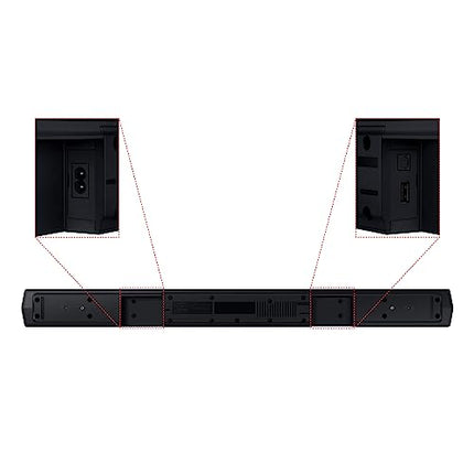 SAMSUNG Soundbar HW-C430/ZF C-Series, 3 speakers, subwoofer included, 2.1-channel audio, Adaptive Sound Lite, Black 2023