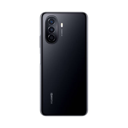 Huawei Nova Y70 Mega-L29BNX2 nutitelefon, 6000mAh mahukas aku, Huawei Supercharge 22.5W, 6,75 tolli, 90,26% ekraani ja korpuse suhe, 48MP tehisintellektiga kolmekordne kaamera, 4GB+64GB, must