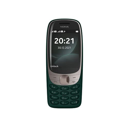 Nokia 6310 (2021) - kõikide operaatorite 0,8 GB mobiiltelefon, roheline