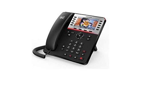 Swissvoice IP-telefon SIP CP2505G, must-hõbedane, 10,9 cm (4,3 tolli) värviline ekraan, 6 SIP-kontot, PoE