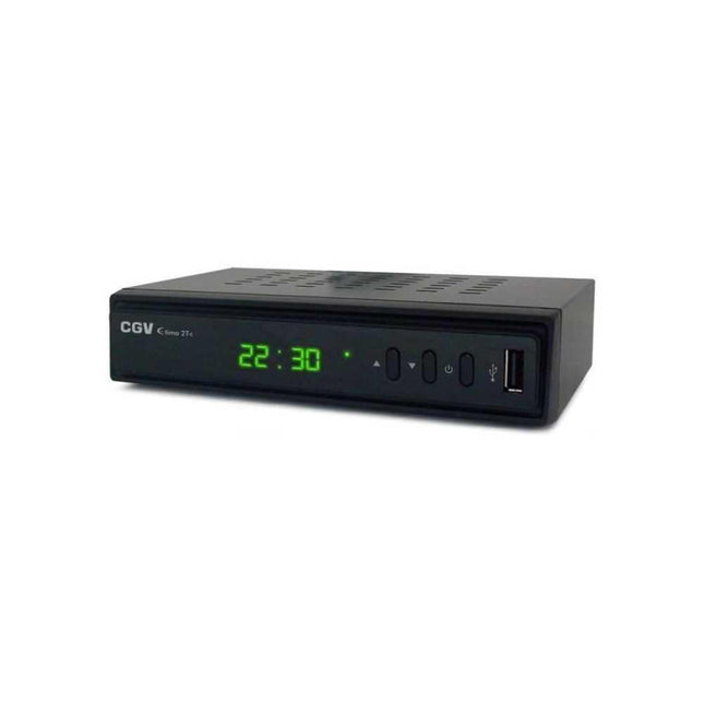 CGV etimo 2T-C DVB-T vastuvõtja/salvesti (DVB-T) must